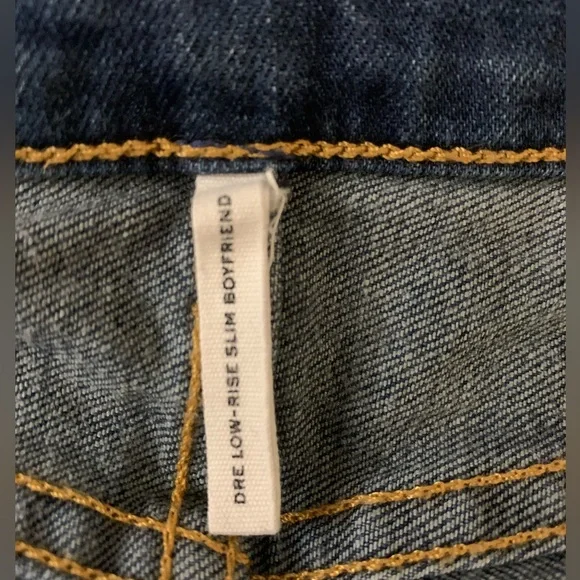 Rag and Bone - DRE LOW-RISE SLIM BOYFRIEND size 25